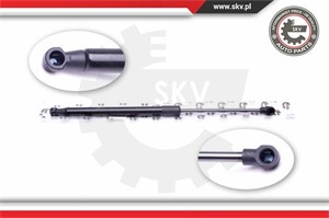 Pneumatisk fjær, motorpanser, Foran, ALFA ROMEO 156, 156 Sportwagon, LANCIA LYBRA, LYBRA SW, 46428466, 46763101, 60625448, 60654724, 606