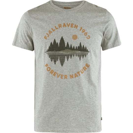 Fjällräven Forest Mirror T-shirt M - Grey - Miehet - XL - Partioaitta