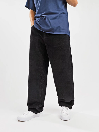 Empyre Loose Fit Sk8 Vakosamettihousut musta