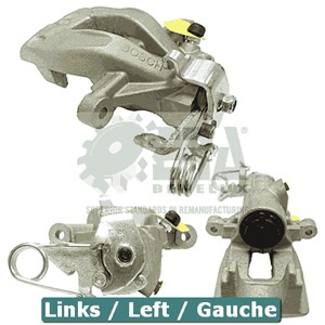 Bremsecaliper, Venstre bakaksel, PEUGEOT 207, 207 CC, 207 SW, 4400 T0