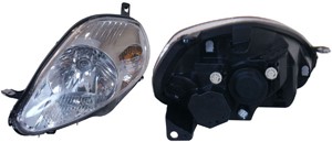 Frontlykt, Venstre, FIAT GRANDE PUNTO, PUNTO Skåp/halvkombi, 0000051701593, 51701593