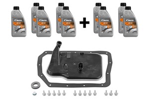 Delesett, oljeskift automatisk girkasse, MINI MINI, MINI Cabriolet, 24 11 7 518 739, 24 11 7 518 741 kit4, 24 11 7 518 741, 314 137 0004