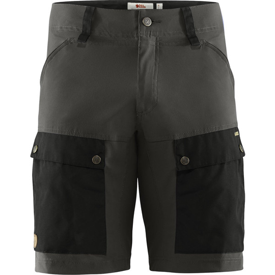Fjällräven Keb Shorts M - Black-stone Grey - Miehet - 48 - Partioaitta