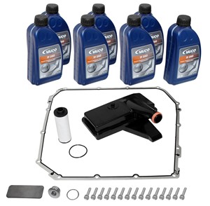 Delesett, oljeskift automatisk girkasse, AUDI,PORSCHE, 0B5 321 371 D, 0B5 321 371 E, 0B5 321 371 F, 0B5 325 330 A kit, 0B5 325 330 A, 0B