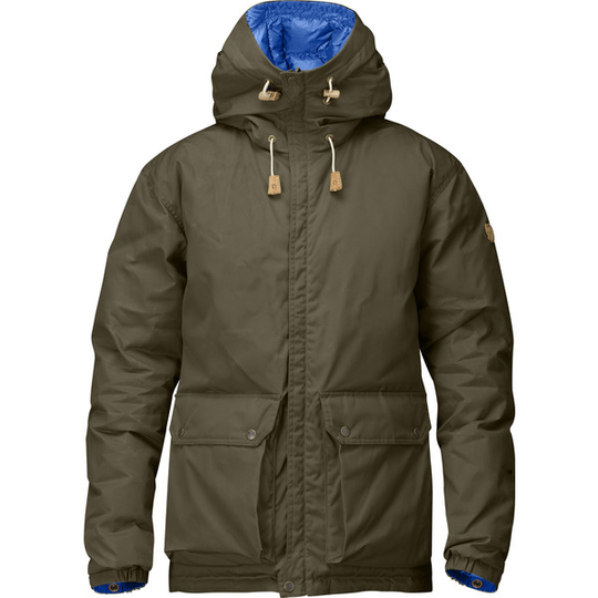 Fjällräven Down Jacket No. 16 M - Dark Olive - Miehet - XS - Partioaitta