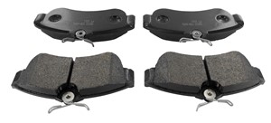 Bremseklosser sett, Framaksel, NISSAN ALMERA II, ALMERA Hatchback II, PRIMERA, PRIMERA Hatchback, 41060-2F025, 41060-2F026, 41060-4M525,