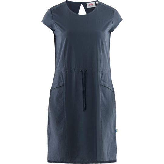 Fjällräven High Coast Lite Dress W - Navy - Naiset - XL - Partioaitta