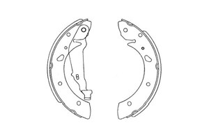 Bremsesko sett, Bakaksel, TOYOTA AVENSIS, AVENSIS Kombi, AVENSIS Liftback, COROLLA, COROLLA Compact, COROLLA Kombi, COROLLA Liftback, 04
