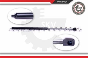 Pneumatisk fjær, motorpanser, Foran venstre, MERCEDES-BENZ, 2038800429, A2038800429