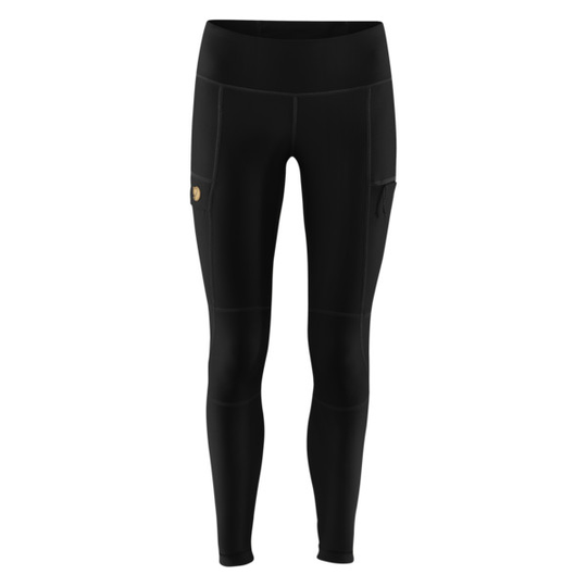 Fjällräven Abisko Trail Tights W - Black - Naiset - XS - Partioaitta