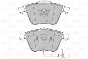 Bremseklosser sett, Framaksel, AUDI,SEAT, 4E0698151F, 4E0698151M, 4F0698151A, 4F0698151D, 8E0698151C, 8E0698151G, 8E0698151L