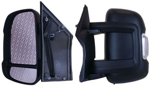 Ytterspeil, Venstre, CITROËN JUMPER Buss, JUMPER Skåp, FIAT DUCATO Buss, DUCATO Skåp, PEUGEOT BOXER Buss, BOXER Skåp, 0000735424438, 000