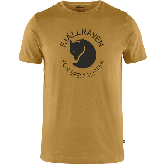 Fjällräven Fjällräven Fox T-shirt M - Acorn - Miehet - S - Partioaitta