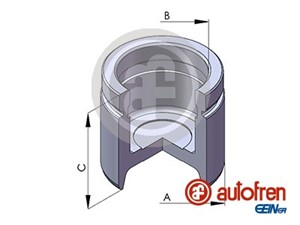 Stempel, bremseklave, Bakaksel, Framaksel, JEEP GRAND CHEROKEE IV, GRAND CHEROKEE VAN