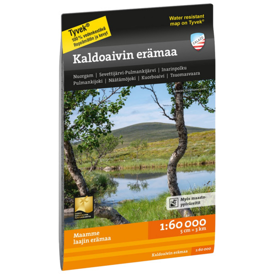 Calazo Kaldoaivin Erämaa 1:60000 - Nocolor - OneSize - Partioaitta