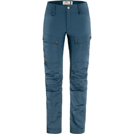 Fjällräven Keb Trousers W Reg - Indigo Blue - Naiset - 40 - Partioaitta
