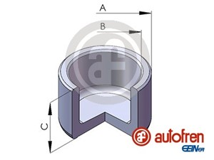 Stempel, bremseklave, Bakaksel, Framaksel, DAF,FORD,LAND ROVER,LDV