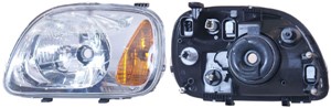 Frontlykt, Venstre, NISSAN MICRA II, B6010 1F511, B6060 1F511