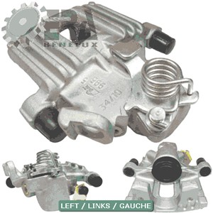 Bremsecaliper, Høyre bakaksel, Bak akselen, MINI MINI, 34 21 6 757 248
