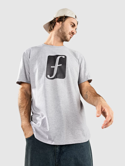Forum F-Solid T-paita harmaa