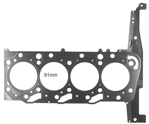 Tetning, sylindertopp, FORD,LAND ROVER, 1 256 130, 1 349 875, LR004419