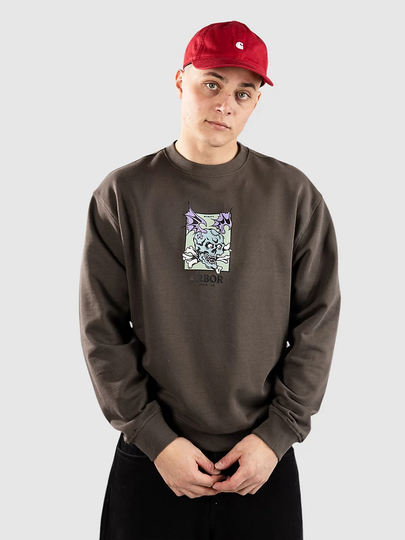Arbor Curse Crew Neulepaita ruskea