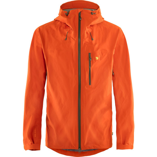 Fjällräven Bergtagen Lite Eco-shell Jkt M - Hokkaido Orange - Miehet - L - Partioaitta