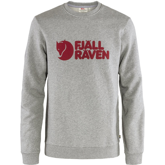Fjällräven Fjällräven Logo Sweater M - Grey-melange - Miehet - XXL - Partioaitta