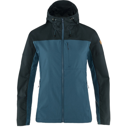 Fjällräven Abisko Midsummer Jacket W - Indigo Blue-dark Navy - Naiset - L - Partioaitta