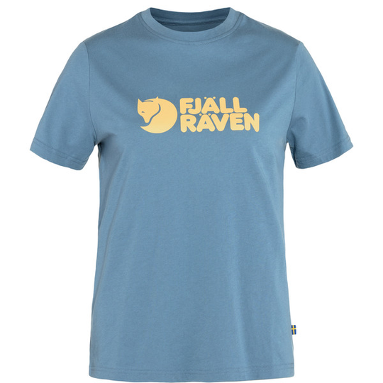 Fjällräven Fjällräven Logo Tee W - Dawn Blue - Naiset - M - Partioaitta