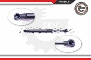 Pneumatisk fjær, koffer- / lasterom, VOLVO S60 I, 30716057, 30799160, 31278321, 8650233, 8652462