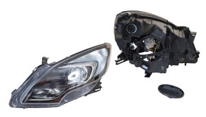 Frontlykt, Høyre, OPEL ZAFIRA TOURER C, 12 16 711, 13399859, 39009022