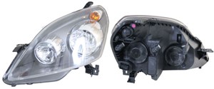 Frontlykt, Venstre, OPEL ZAFIRA / ZAFIRA FAMILY B, ZAFIRA B Skåp/stor limousine, 12 16 571, 93179910