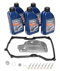 Delesett, oljeskift automatisk girkasse, AUDI,SEAT,SKODA,VW, 09G 321 370, 09G 325 429 kit2, 09G 325 429, 24 11 7 551 080, 24 11 7 566 35