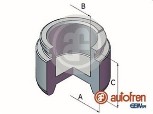 Stempel, bremseklave, Bakaksel, Framaksel, CHRYSLER,CITROËN,MERCEDES-BENZ