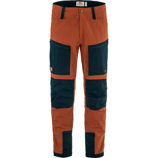 Fjällräven Keb Agile Trousers M - Autumn Leaf-dark Navy - Miehet - 56/L - Partioaitta