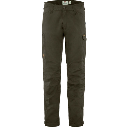 Fjällräven Kaipak Trousers M - Dark Olive - Miehet - 44/R - Partioaitta