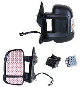 Ytterspeil, Venstre, CITROËN JUMPER Buss, JUMPER Skåp, FIAT DUCATO Buss, DUCATO Skåp, PEUGEOT BOXER Buss, BOXER Skåp, 0000071778679, 000