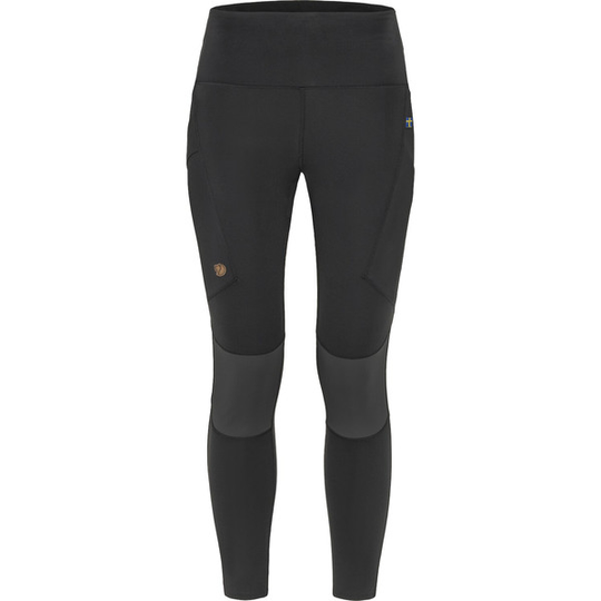 Fjällräven Abisko Trekking Tights Pro W - Black-iron Grey - Naiset - XXS - Partioaitta