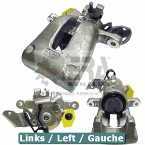 Bremsecaliper, Venstre bakaksel, OPEL ZAFIRA / ZAFIRA FAMILY B, 5542451, 93183696