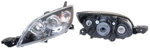 Frontlykt, Venstre, MAZDA 3, BP4K510L0D, BP4K-510L0F