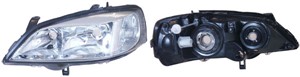 Frontlykt, Høyre, OPEL ASTRA G Halvkombi, ASTRA G Kombi, ASTRA G Sedan, ASTRA G Skåp / kombi, 09117304, 12 16 156, 12 16 540, 93175369