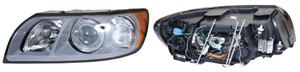 Frontlykt, Venstre, VOLVO V50, 30698648, 30698885, 31335223