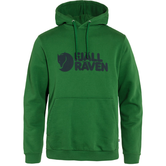Fjällräven Fjällräven Logo Hoodie M - Palm Green - Miehet - M - Partioaitta
