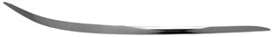 Pynte- / vernelist, støtfanger, Foran høyre, MERCEDES-BENZ E-KLASS [W211], E-KLASS T-Model [S211], 211 885 2421, A 211 885 2421