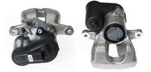 Bremsecaliper, Bakaksel, Foran akselen, Venstre, VW, 3C0 615 403C, 3C0 615 403D