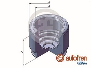Stempel, bremseklave, Bakaksel, ALFA ROMEO 75, ALFETTA, ALFETTA GT, GIULIETTA, GTV, PORSCHE 914