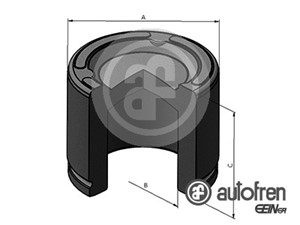 Stempel, bremseklave, Bakaksel, DODGE NITRO, NITRO VAN, JEEP CHEROKEE, WRANGLER III, WRANGLER IV, 68003882AA