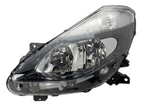 Frontlykt, Venstre, RENAULT CLIO III, CLIO Grandtour III, 260603106R, 77 01 072 012