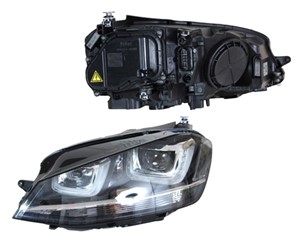 Frontlykt, Venstre, VW GOLF VII, GOLF Variant VII, 5G1 941 751, 5G1 941 753